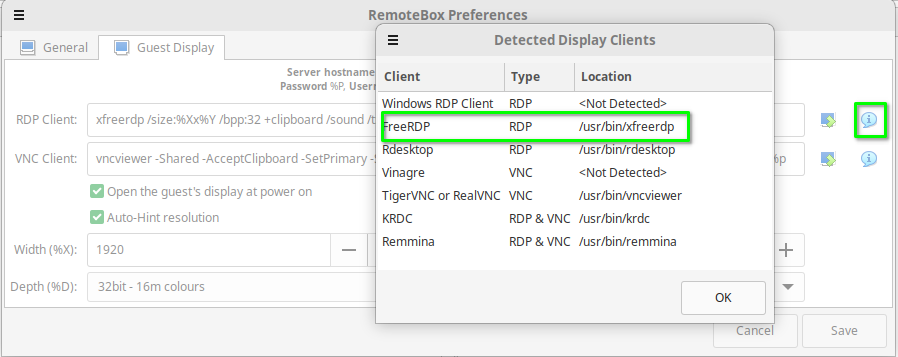 Mini RemoteBox screenshot