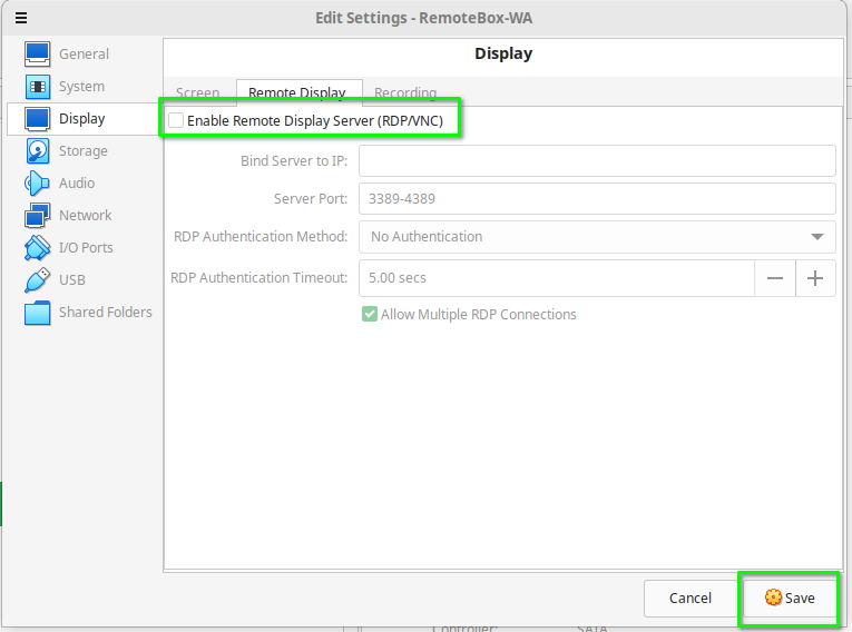 Mini RemoteBox screenshot