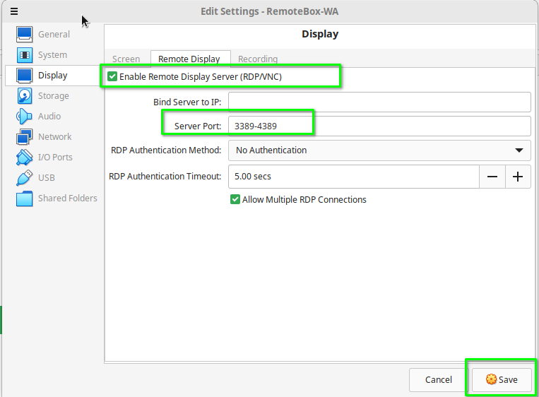 Mini RemoteBox screenshot