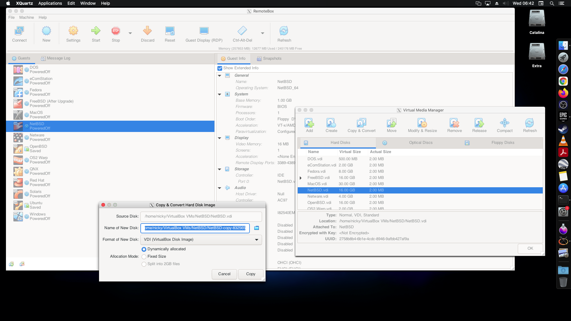 RemoteBox 3.0 on MacOS 10.15.7 Catalina